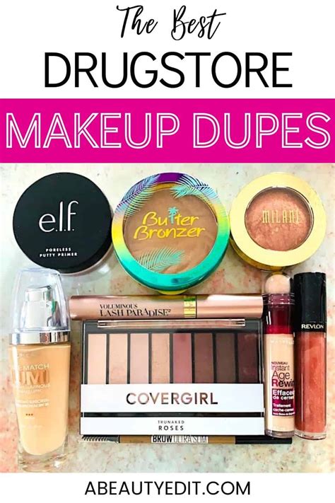 The Best Drugstore Makeup Dupes (2021) 